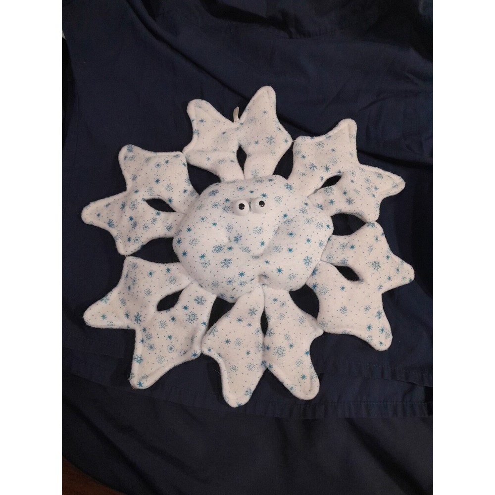 Vintage Sugar Loaf Snowflake Plush, Rare HTF  15 inch